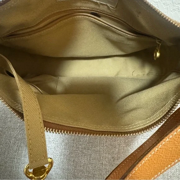 Eric Javits Woven Leather Straps Summer Shoulder  Bag - Picture 12 of 13